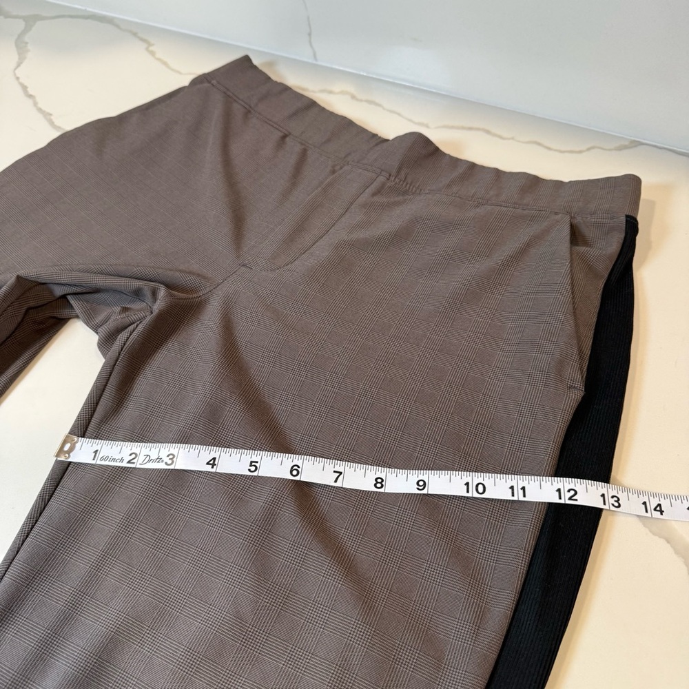 Athleta Women's Brooklyn Ankle
Pant , brown plaid /black Size 14 career - Picture 11 of 16